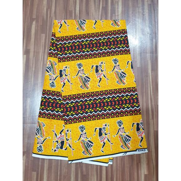 African fabric 6 yards Ankara print  kente fabric, Fabric for African attire - Picture 1 of 6
